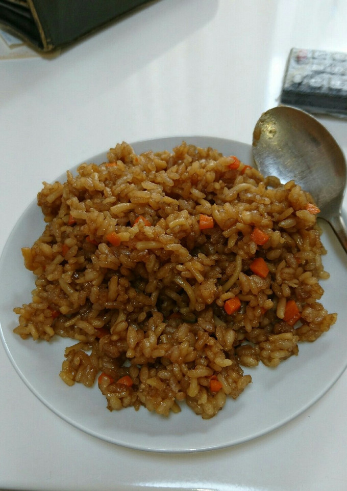 やってみよう…炊飯器でそばめし-レシピのメイン写真