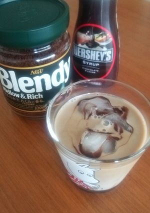 手軽にカフェモカ-レシピのメイン写真