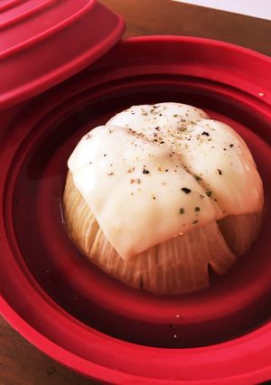 レンジだけ！簡単丸ごとオニグラスープ風◎-レシピのメイン写真
