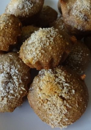 小さな焼き菓子♪ライ麦粉のバナナケーキ-レシピのメイン写真