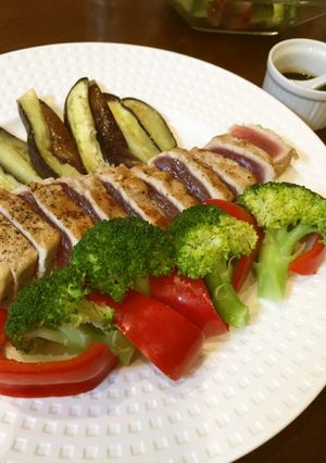 マグロのロースト 和風ソース-レシピのメイン写真