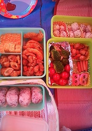 年少 お弁当 １０月① 運動会-レシピのメイン写真