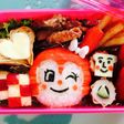 カニカマで簡単♡ドキンちゃんのキャラ弁♡
