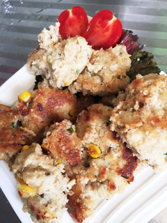 洗い物少量★野菜たっぷりおから揚げ-レシピのメイン写真