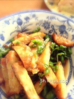 簡単!ピーマンと薩摩揚げの甘辛カレー炒め-レシピのメイン写真