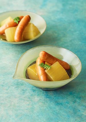 シャウエッセンと冬瓜のじんわり炊き-レシピのメイン写真