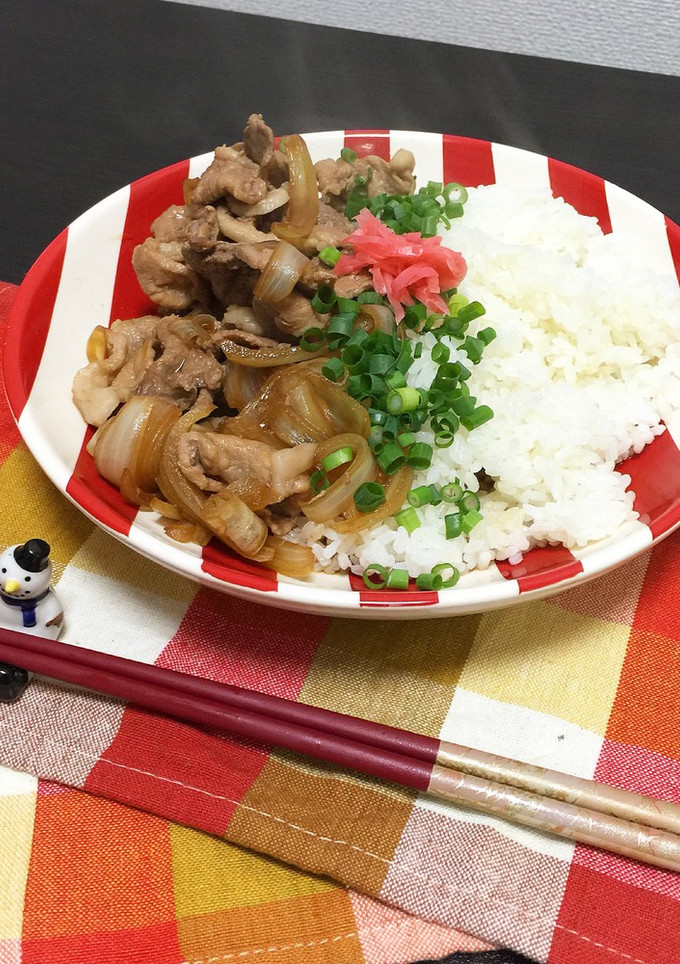 我が家のつゆだく牛丼&豚丼-レシピのメイン写真
