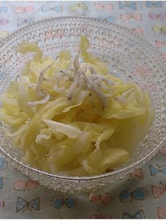 キャベツ消費に♪キャベツのおひたし-レシピのメイン写真
