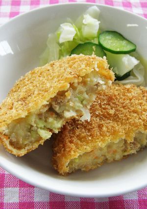 学校給食　翡翠コロッケ-レシピのメイン写真