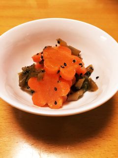 ❁1分でできる♡にんじんのザーサイ和え❁-レシピのメイン写真