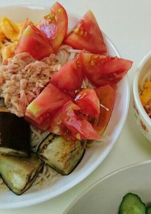 白石温麺で簡単ランチ-レシピのメイン写真