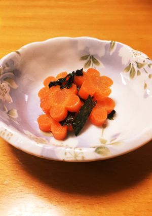 ❁にんじんと海苔の柚子胡椒和え❁-レシピのメイン写真
