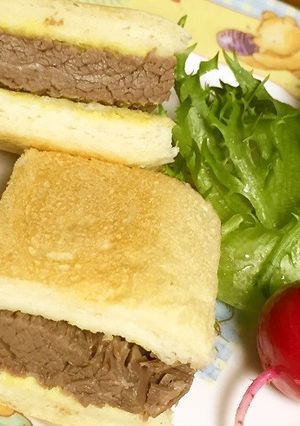 本格コンビーフサンド-レシピのメイン写真