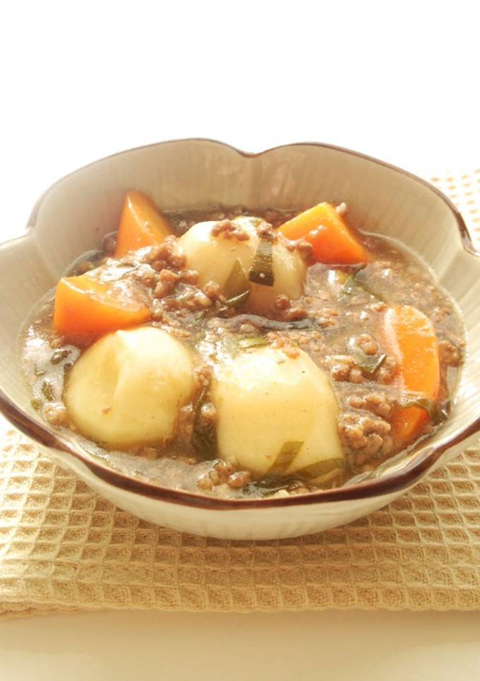 里芋とにんじんのカレーそぼろあんかけ-レシピのメイン写真
