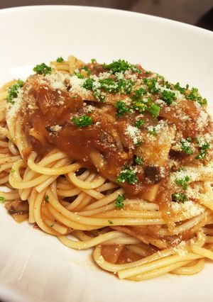 うちのトマトスパゲティ-レシピのメイン写真