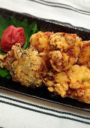 梅じそ香る♪♪ふんわりだし唐揚げ-レシピのメイン写真