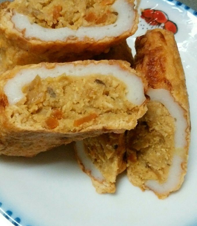 ちくわとおからの天ぷら　カレー風味-レシピのメイン写真