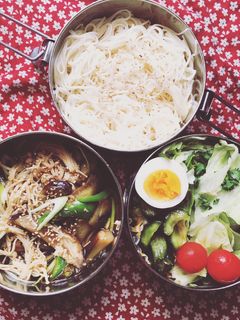2種の味のおそうめん弁当-レシピのメイン写真