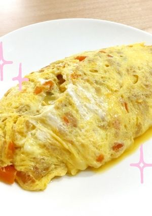 子供もパクパク☆切り干し大根消費オムレツ-レシピのメイン写真