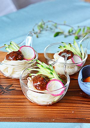 じゃじゃ麺風*ホシサン肉味噌そうめん-レシピのメイン写真