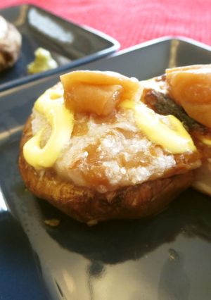 ✿椎茸の梅とろ焼き✿-レシピのメイン写真
