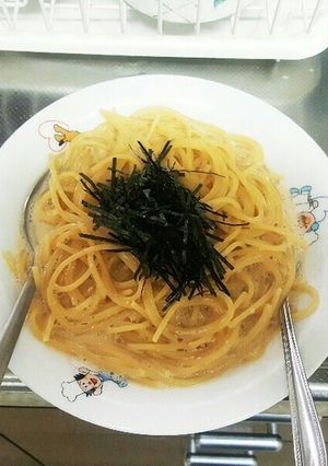 フライパン１つ簡単明太子パスタ-レシピのメイン写真