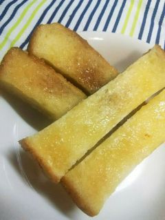 簡単!余った食パンDEスティックラスク♪-レシピのメイン写真
