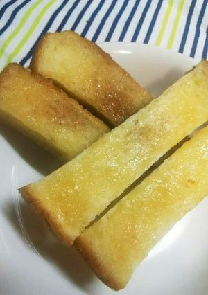 簡単！余った食パンDEスティックラスク♪-レシピのメイン写真