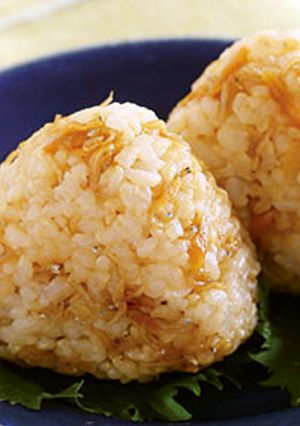 美食玄米　じゃことしょうがのおにぎり-レシピのメイン写真