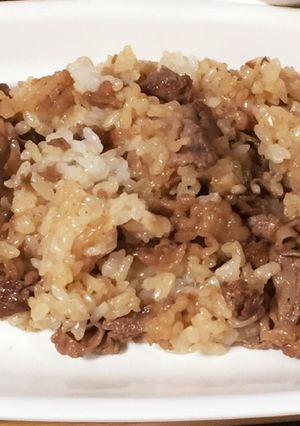 牛肉の混ぜ寿司-レシピのメイン写真
