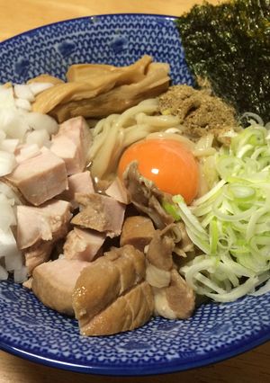 豚骨魚介まぜそば-レシピのメイン写真