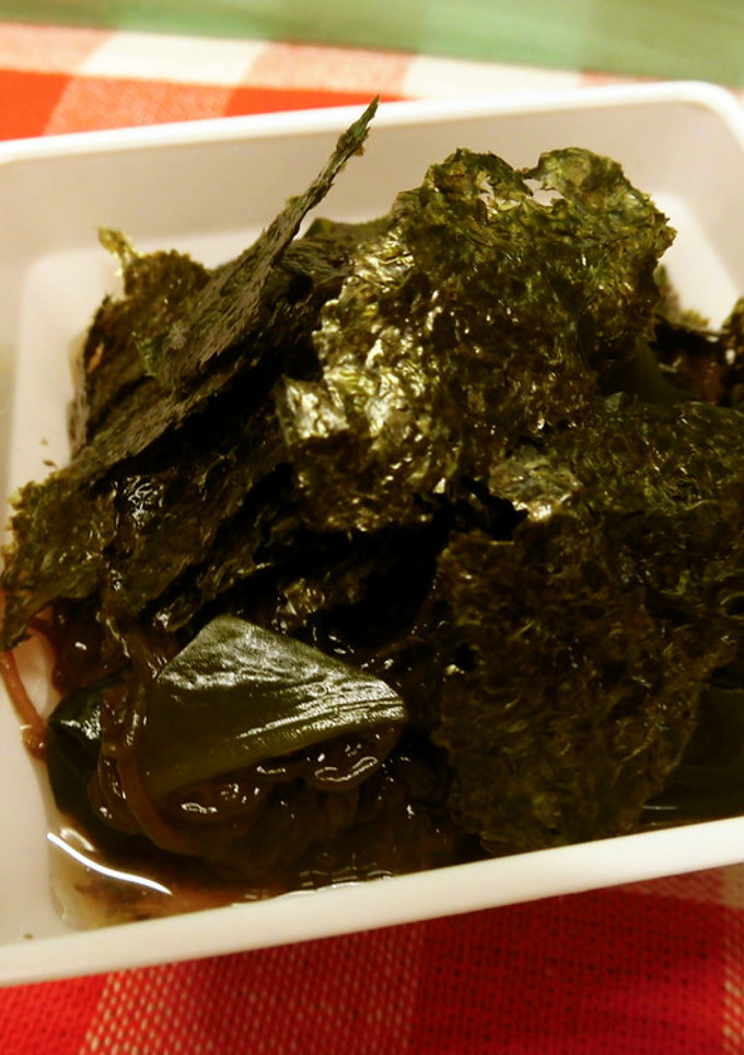 三種の海藻の酢の物♪-レシピのメイン写真