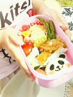 親子遠足お弁当2016(パンダver.)-レシピのメイン写真