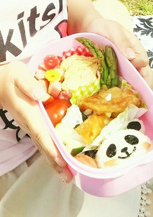 親子遠足お弁当2016(パンダver.)-レシピのメイン写真