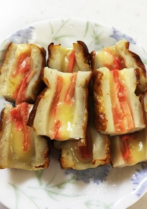 紅しょうがのちくわチーズ焼き♡-レシピのメイン写真