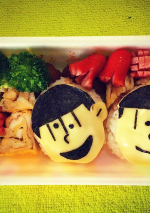 おそ松さん 簡単キャラ弁-レシピのメイン写真