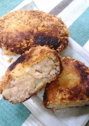 冷めてももっちり～ポテトコロッケ♪-レシピのメイン写真