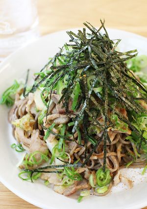 ヘルシー☆焼き蕎麦-レシピのメイン写真