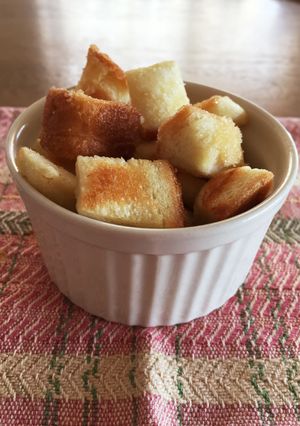 食パンで簡単！一口ラスク風おやつ-レシピのメイン写真