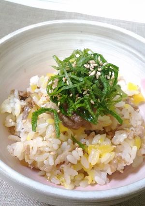 牛肉の混ぜ寿司♪-レシピのメイン写真