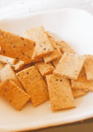 素朴な味。ごまクッキー‼︎-レシピのメイン写真