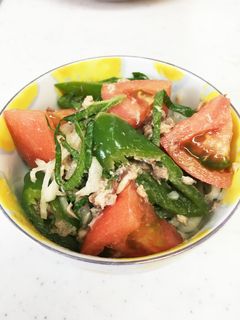 さば水煮缶と青唐でさっぱり大人サラダ♡-レシピのメイン写真