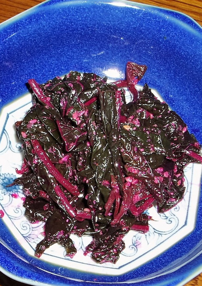 千寿采の胡麻和え-レシピのメイン写真