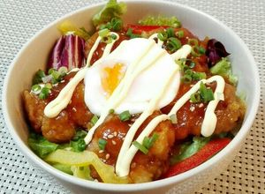 お弁当に♬簡単♥️唐揚げ丼＊特製タレ-レシピのメイン写真