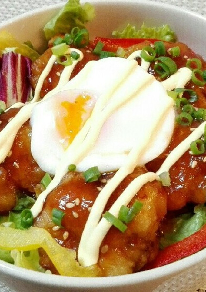 お弁当に♬簡単♥️唐揚げ丼＊特製タレ-レシピのメイン写真
