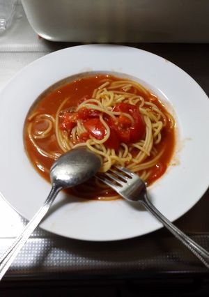 トマトソースとアンチョビのパスタ-レシピのメイン写真