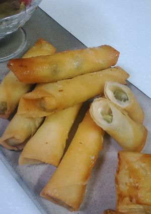 枝豆チーズミニ春巻き♪-レシピのメイン写真