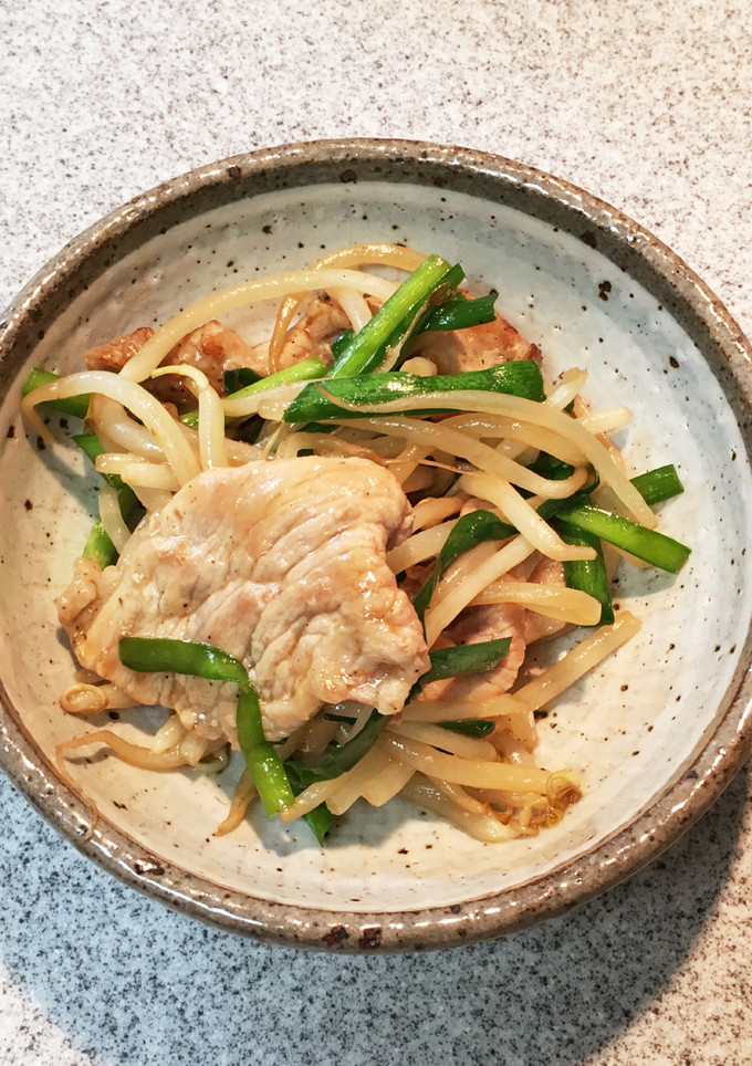 ☆簡単！安い！豚肉とニラもやしの炒め☆-レシピのメイン写真