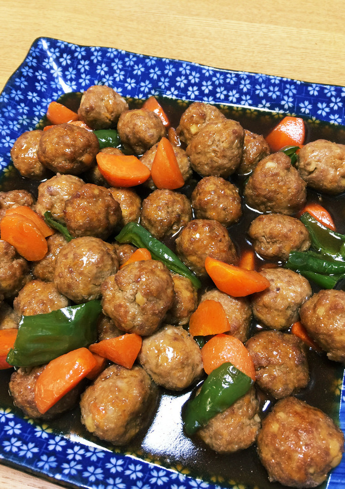 ミートボールとヨシダのたれのあんかけ-レシピのメイン写真