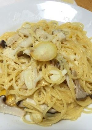 レモンとパルメザンチーズのパスタ-レシピのメイン写真